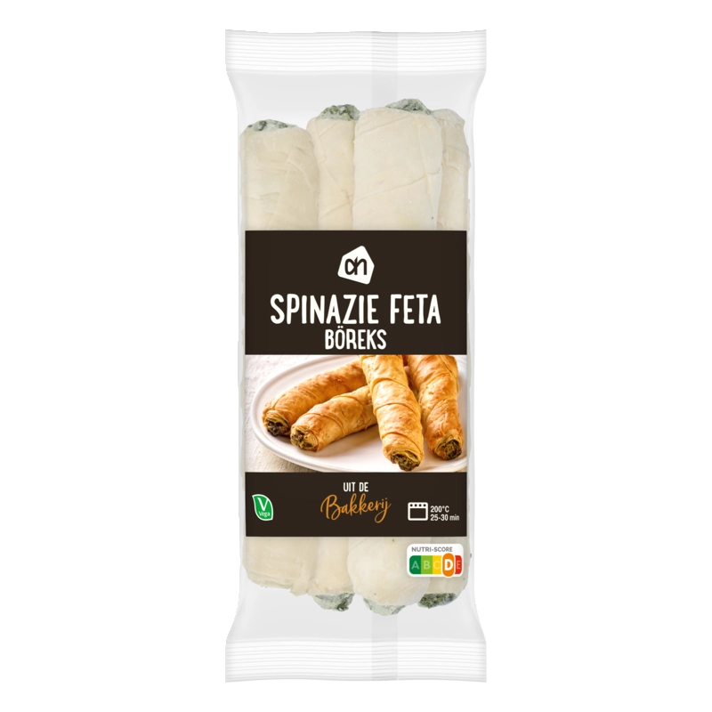 AH Diepvries spinazie feta boreks