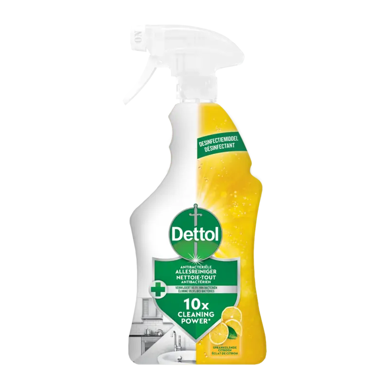 Dettol Allesreiniger spray sprankelende citroen