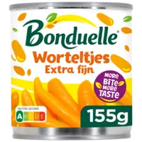 Bonduelle Worteltjes extra fijn
