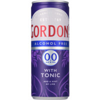 Een afbeelding van Gordon's Gin & tonic alcoholvrij