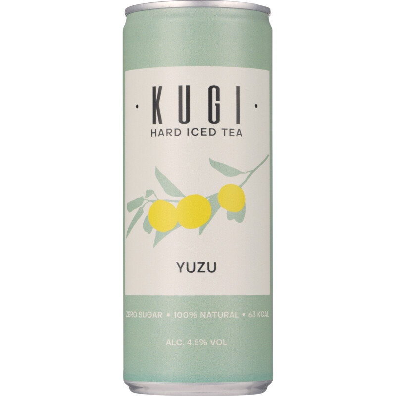 Een afbeelding van KUGI Hard iced tea yuzu