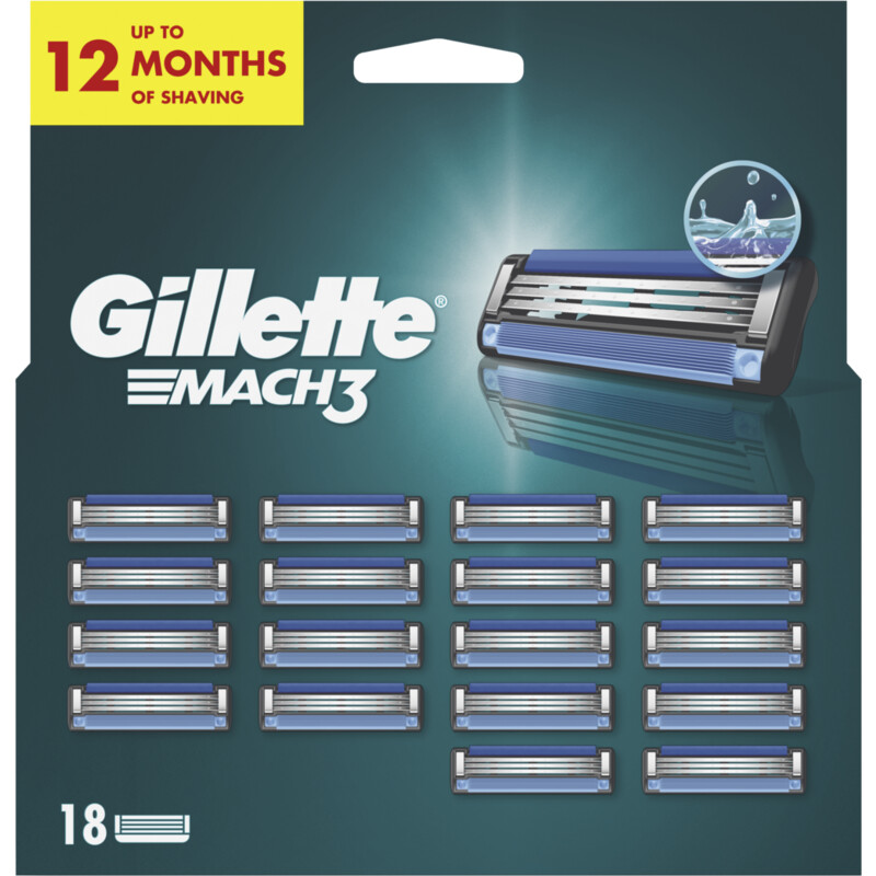Een afbeelding van Gillette Mach3 scheermesjes