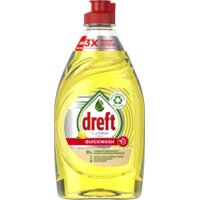 Een afbeelding van Dreft Afwasmiddel platinum quick wash lemon