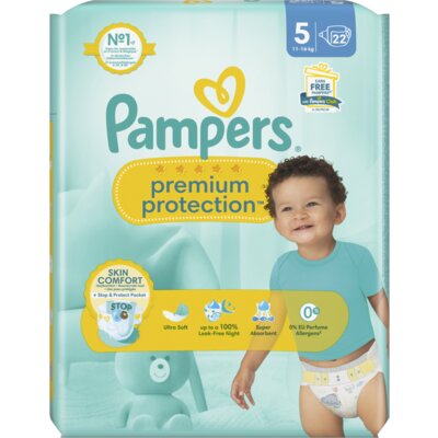 Pamper premium cheap protection size 5