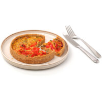 Een afbeelding van AH Quiche tomaat mozzarella volkoren bodem