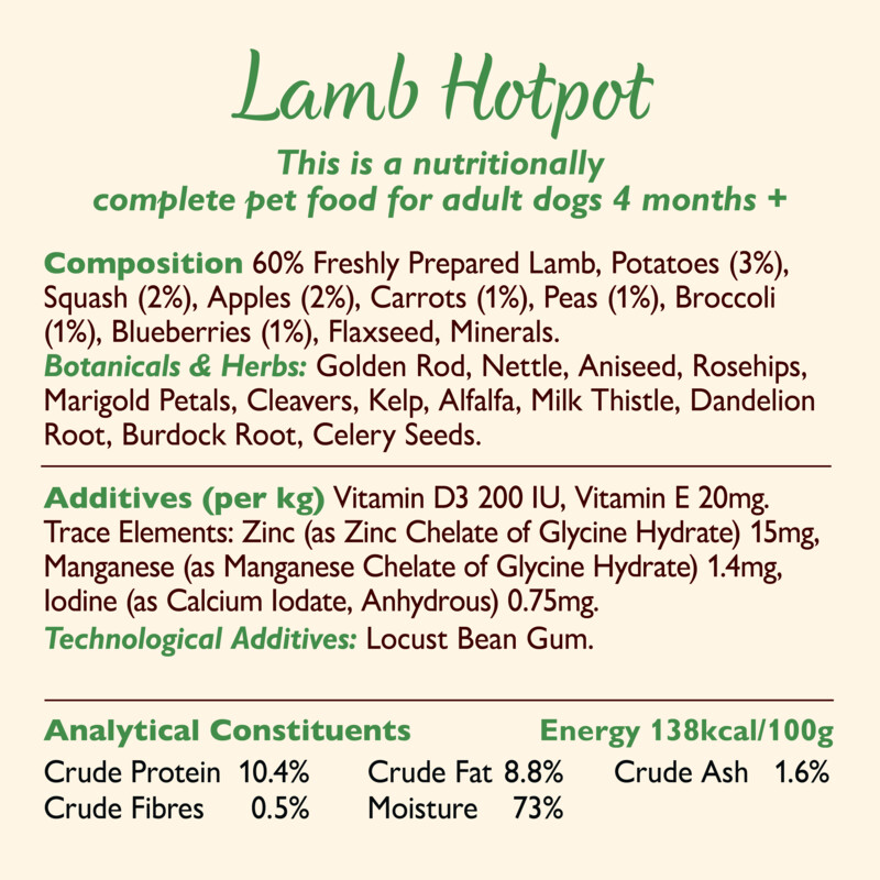 Een afbeelding van Lily's Kitchen Lamb hotpot met lam