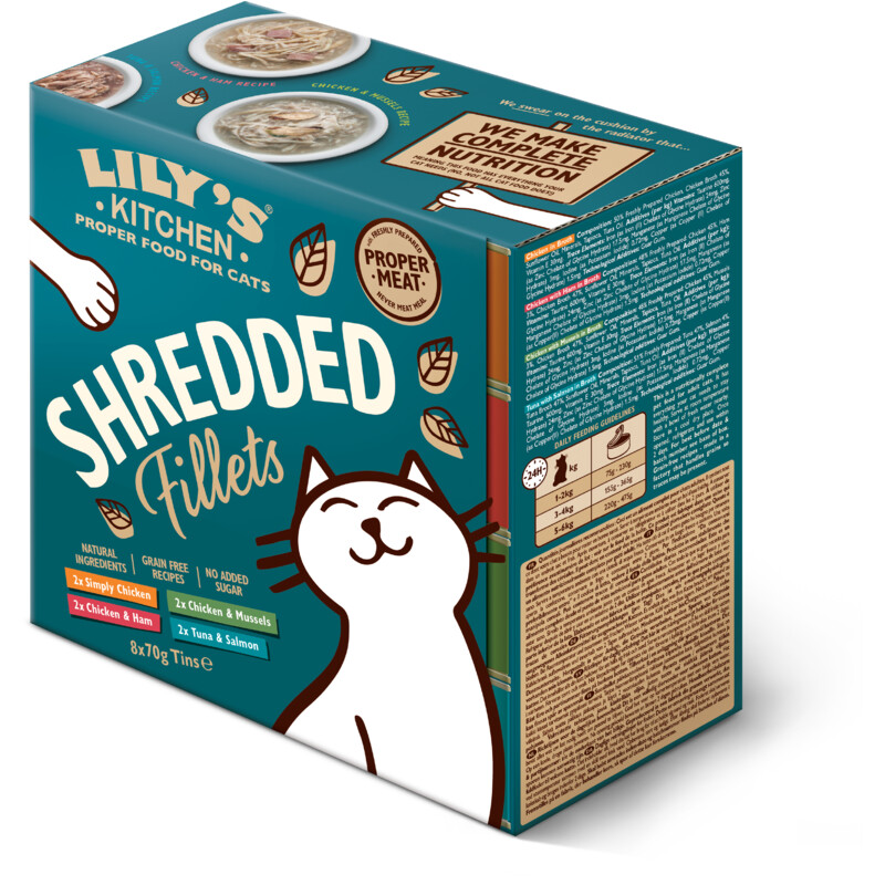 Een afbeelding van Lily's Kitchen Filets in saus diverse smaken 8-pack