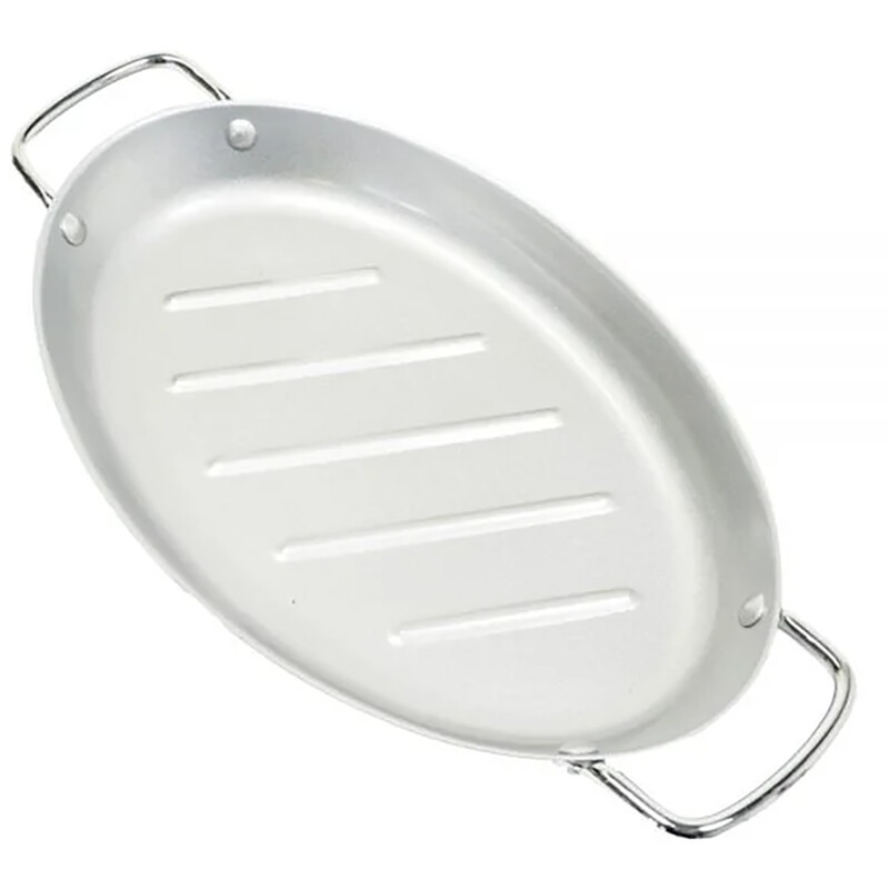 Een afbeelding van Grill Guru Vispan RVS