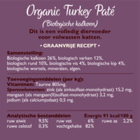Een afbeelding van Lily's Kitchen Organic paté met kalkoen