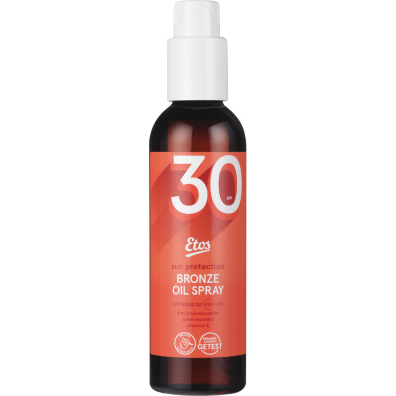 Een afbeelding van Etos Bronze oil spray SPF 30