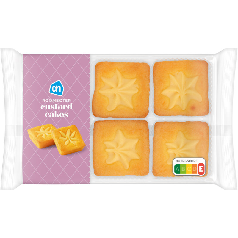 Een afbeelding van AH Roomboter custardcakes