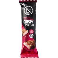 Een afbeelding van NXT Level Raspberry toffee crispy protein bar