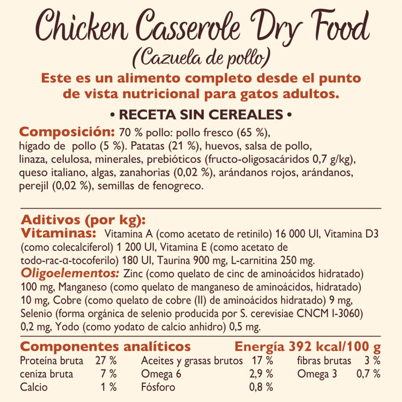 Een afbeelding van Lily's Kitchen Casserole met kip en groente