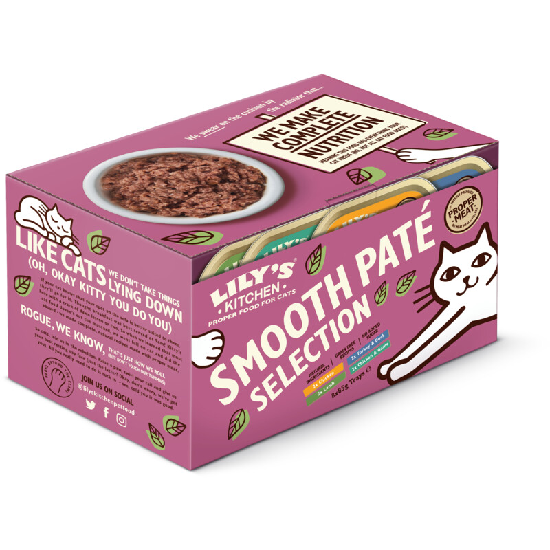 Een afbeelding van Lily's Kitchen Selectie patés diverse smaken 8-pack