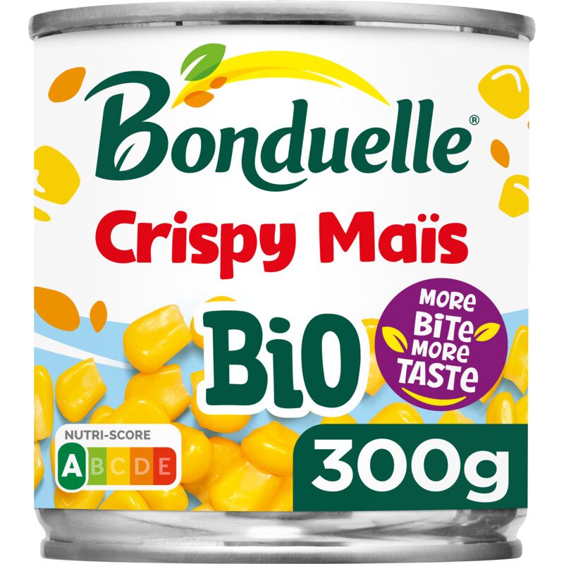 Een afbeelding van Bonduelle Crispy mais bio