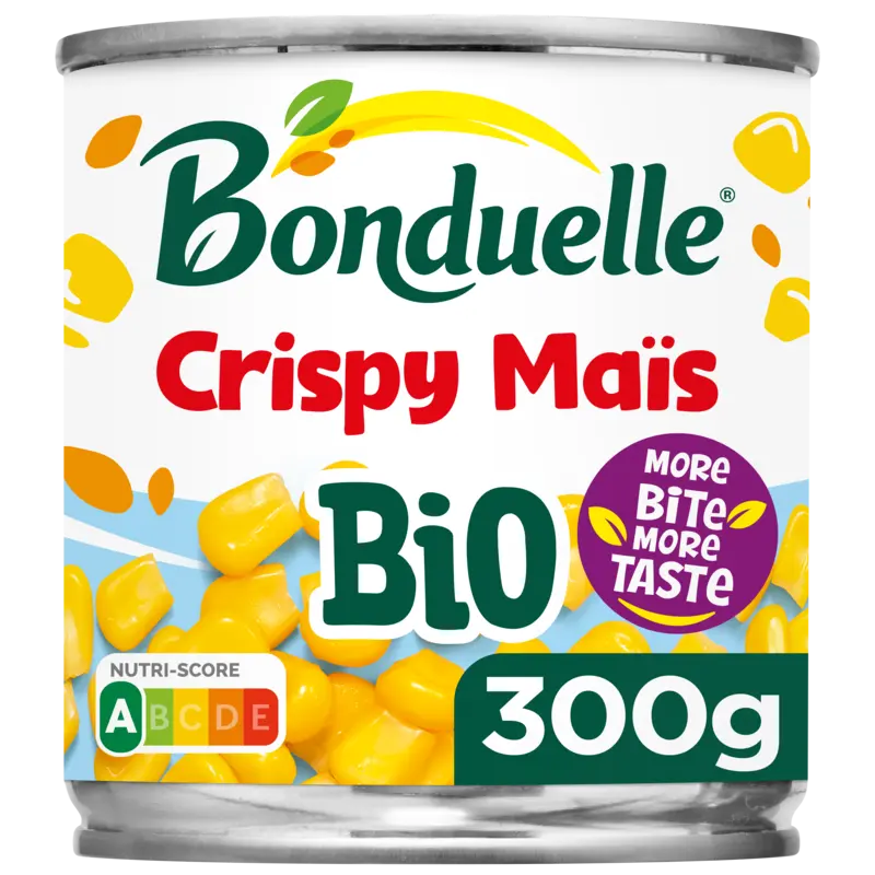 Bonduelle Crispy mais bio