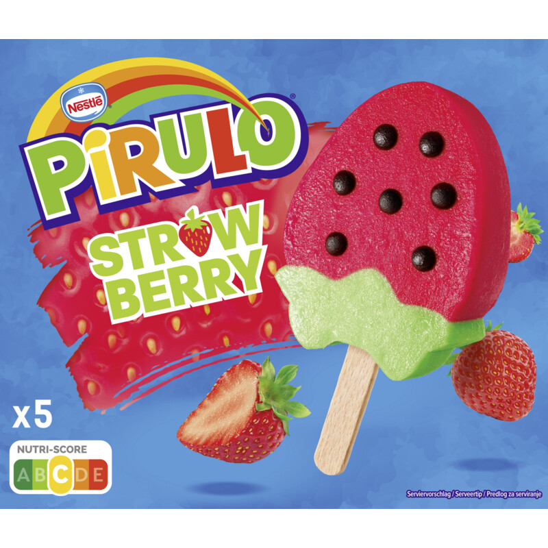 Een afbeelding van Nestlé Pirulo strawberry