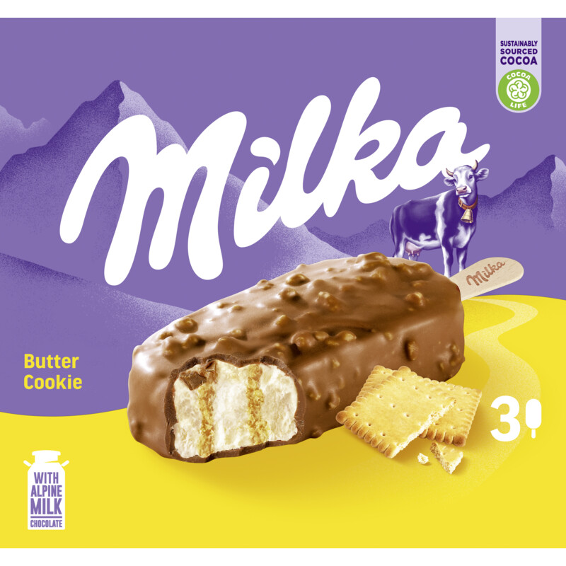 Een afbeelding van Milka Butter cookie