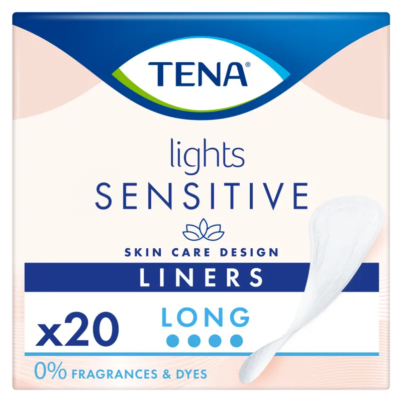 Tena Lights Sensitive Inlegkruisjes Long 20 Stuks