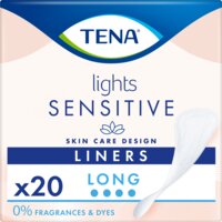 Een afbeelding van Tena Lights sensitive long inlegkruisjes