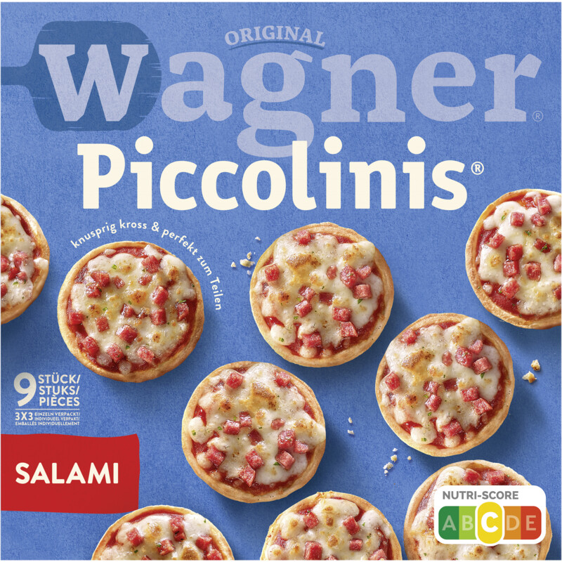 Een afbeelding van Wagner Piccolinis mini pizza salami