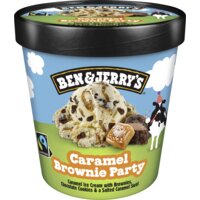 Een afbeelding van Ben & Jerry's Caramel brownie party