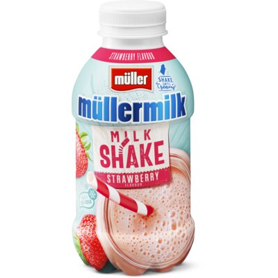 pdp-image-Müller Müllermilk milkshake aardbeismaak