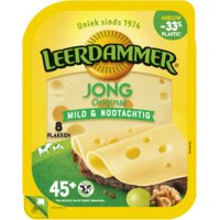 Een afbeelding van Leerdammer Original jong 45+ plakken
