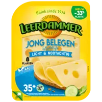 Leerdammer Lightlife jong belegen 35+ plakken