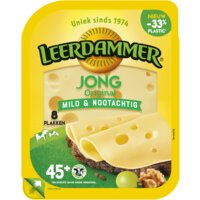 Een afbeelding van Leerdammer Original jong 45+ plakken