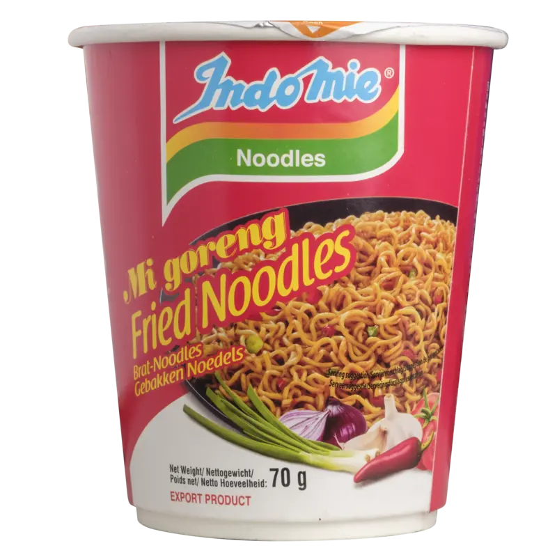 Indo mie Noodles mi goreng cup