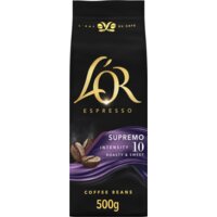 Een afbeelding van L'OR Espresso supremo coffee beans