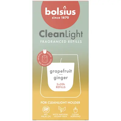 pdp-image-Bolsius Navulling clean light grapefruit ginger
