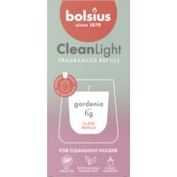 Een afbeelding van Bolsius Cleanlight candle gardenia & fig