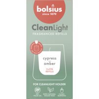 Een afbeelding van Bolsius Cleanlight cypress & amber navulling