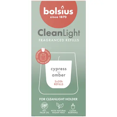 pdp-image-Bolsius Cleanlight cypress & amber navulling
