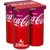 Een afbeelding van Coca-Cola Cherry 4-pack