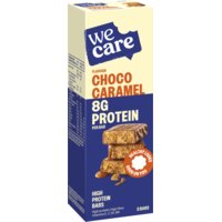 Een afbeelding van Wecare High protein bars choco caramel