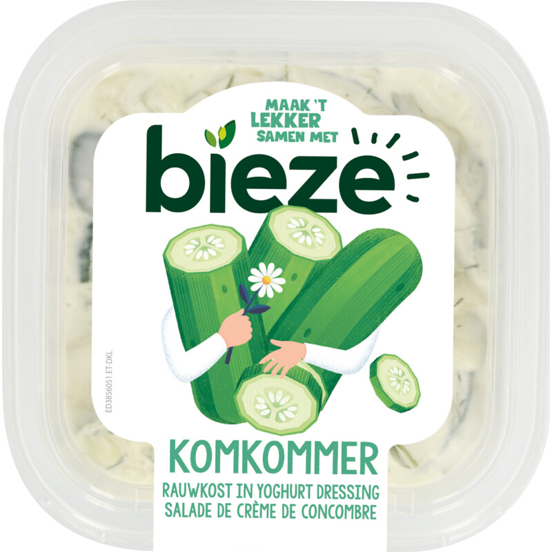 Een afbeelding van Bieze Rauwkost komkommer