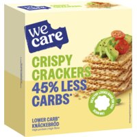 Een afbeelding van Wecare Lower carb crispy crackers