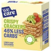 Een afbeelding van Wecare Lower carb crispy crackers