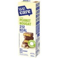 Een afbeelding van Wecare Meal replacement bars peanut nougat