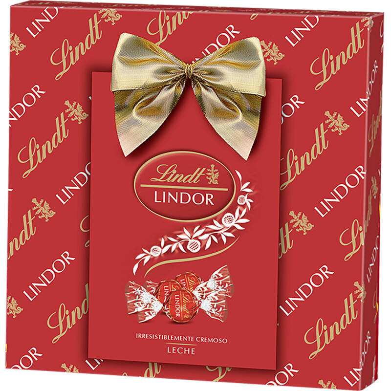 Een afbeelding van Lindt Giftbox rood
