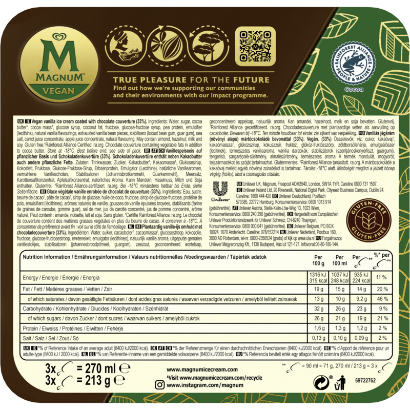 Een afbeelding van Magnum Vegan classic