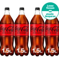 Een afbeelding van Coca-Cola Zero sugar 4-pack