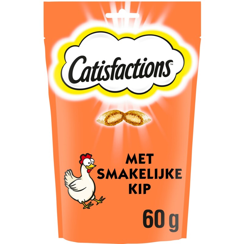 Een afbeelding van Catisfactions Kattensnack kip