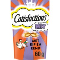 Een afbeelding van Catisfactions Kattensnack kip & eend