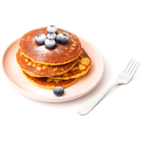 Een afbeelding van AH Excellent Pancakes lemon curd