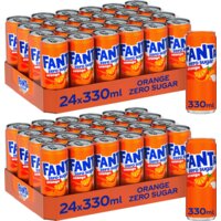 Een afbeelding van Fanta Orange Zero Sugar 2-tray pakket