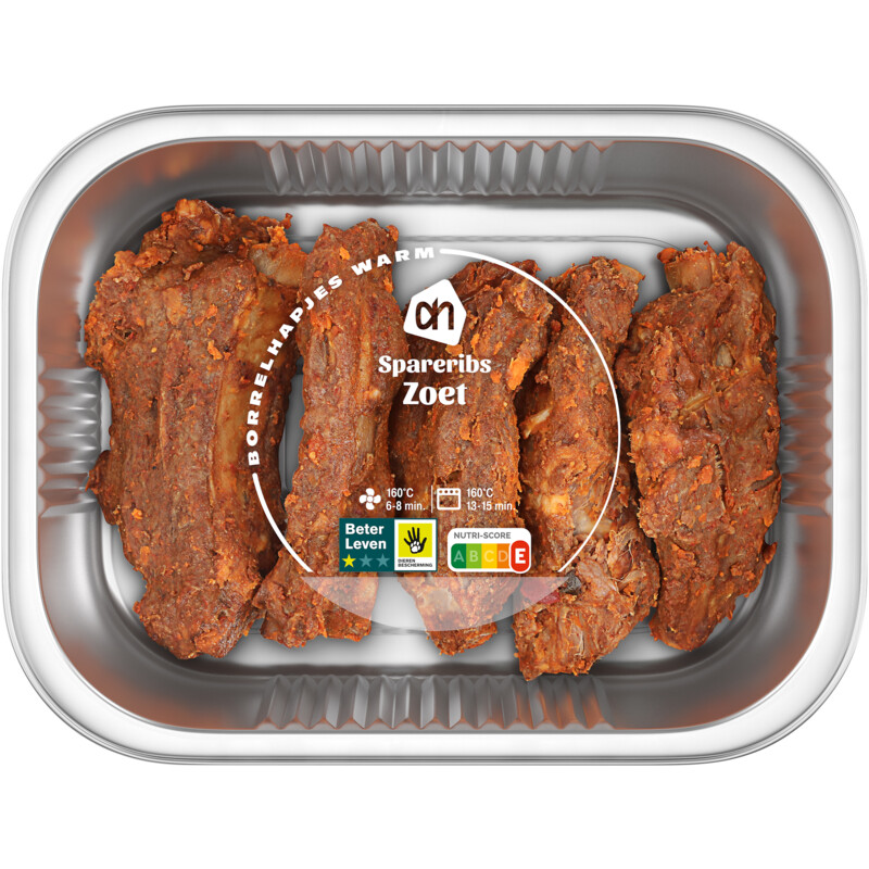 Een afbeelding van AH Spareribs zoet